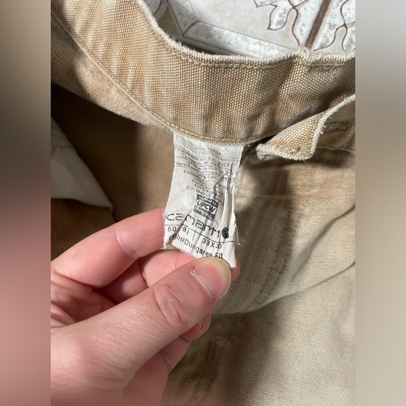 Vintage Distressed 90s Carhartt Carpenter Pants - Picture 7 of 10